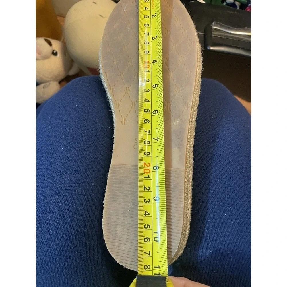 Silvia‎ Cobos Mocasines Womens Leather Flat Tassel Espadrilles Size 10